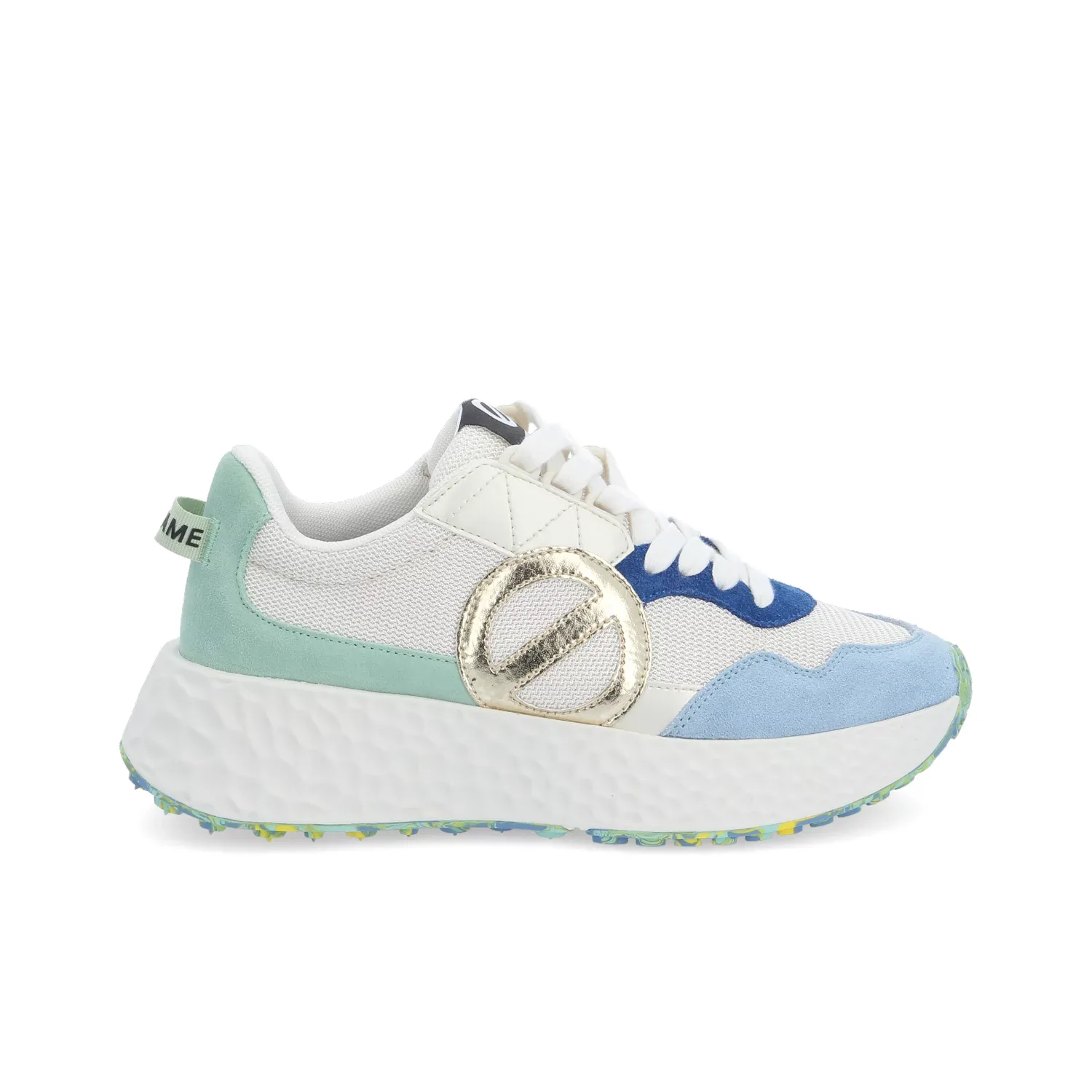 Carter Jogger No Name, blanc, menthe et bleu ciel