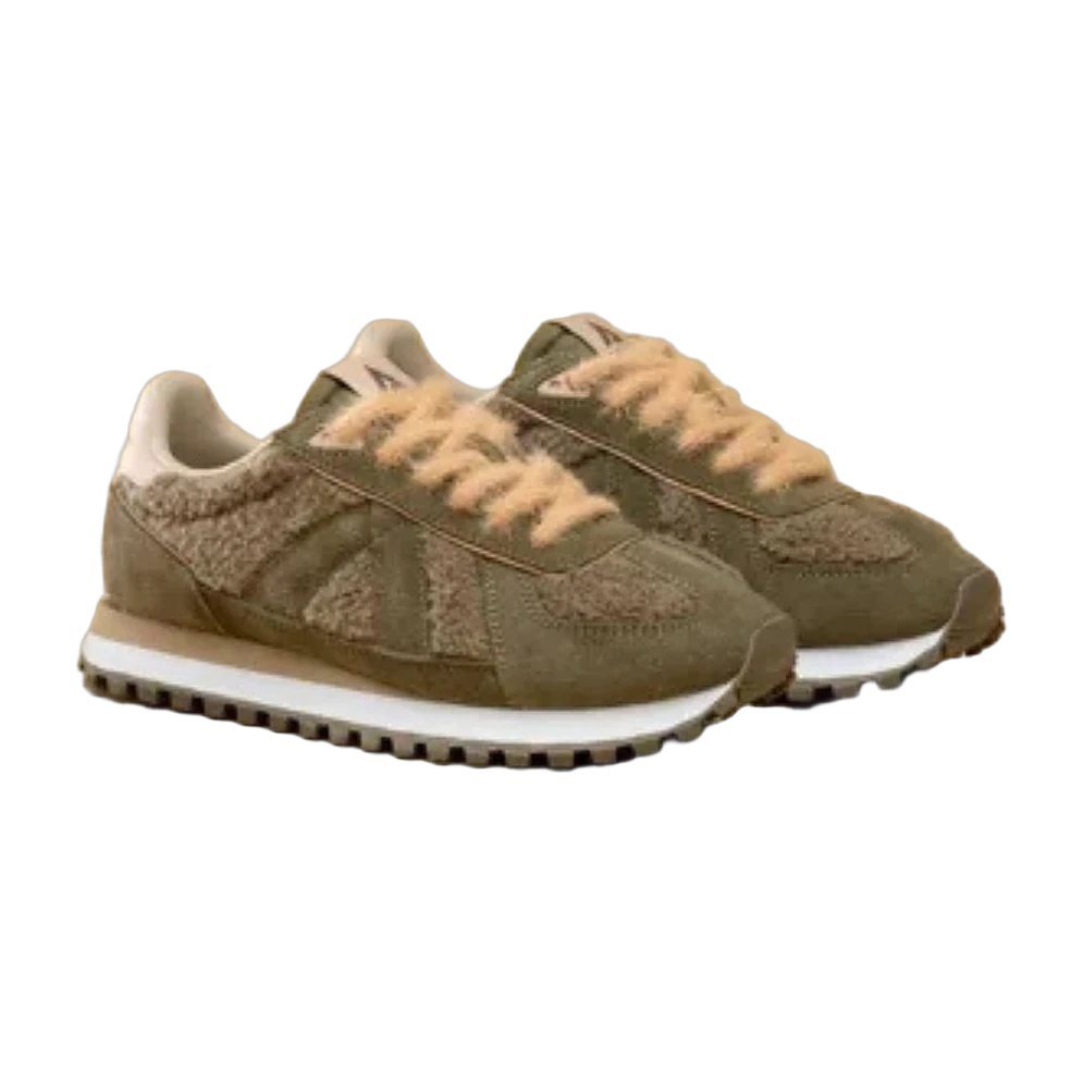 Paire Gate en sherpa kaki